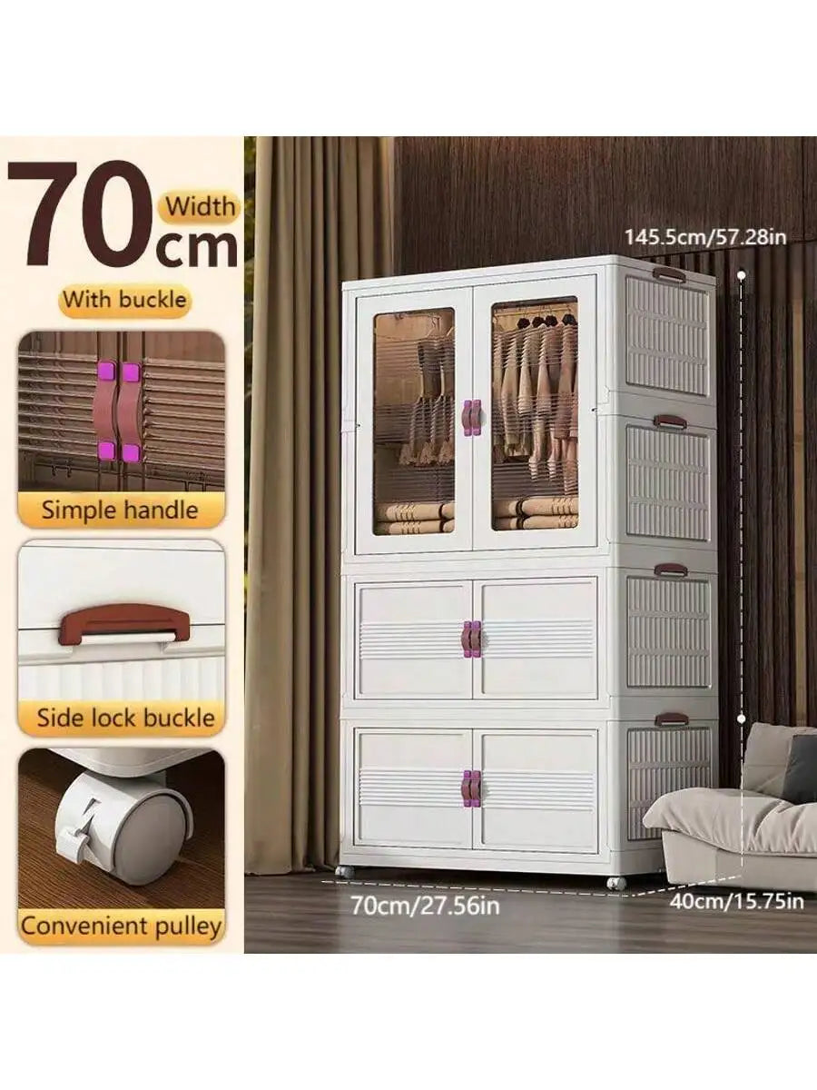 Easy to Install Wardrobe Hanging Locker