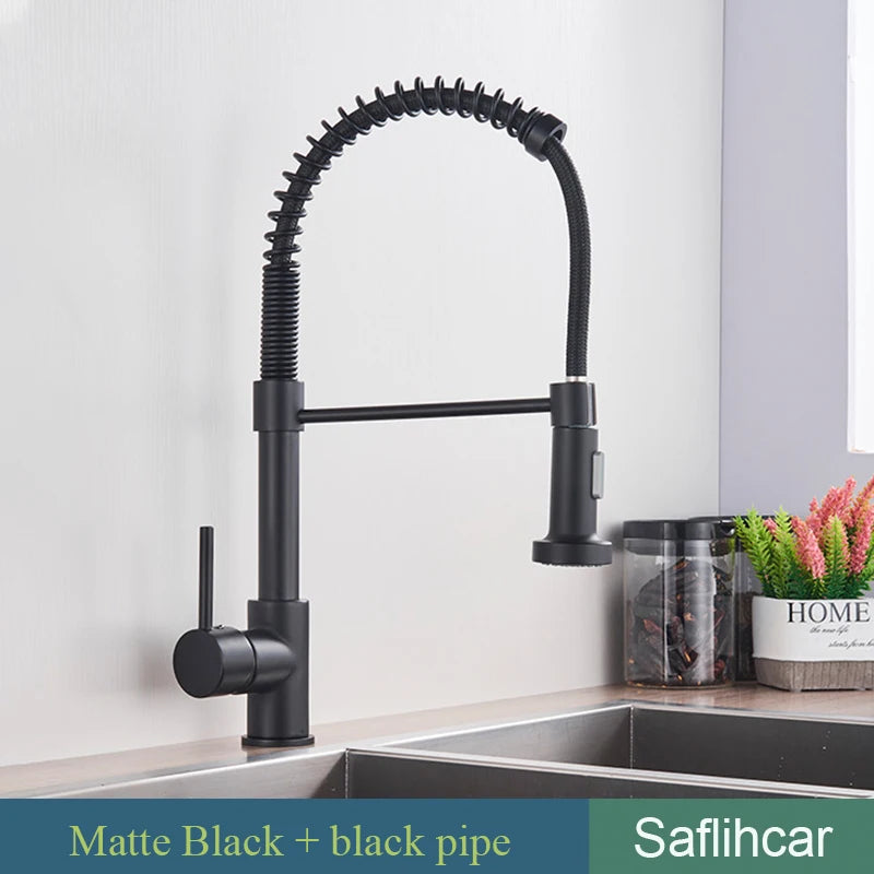 Pull Down Kitchen Sink Faucet