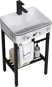 Free Standing Ceramic Wash Basin