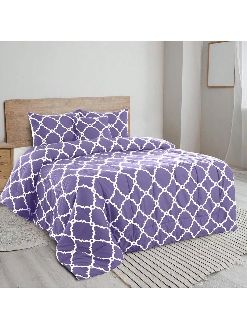 5 Piece Reversible Bedding Set