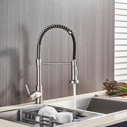 Pull Down Kitchen Sink Faucet