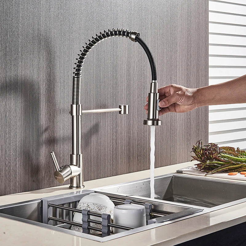 Pull Down Kitchen Sink Faucet