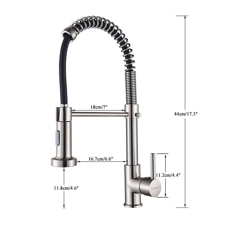Pull Down Kitchen Sink Faucet