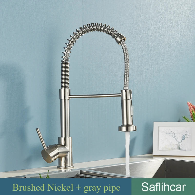 Pull Down Kitchen Sink Faucet