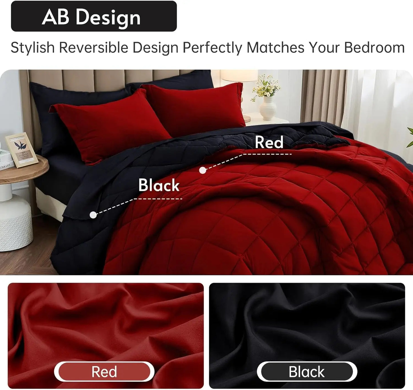 Reversible Twin Size Comforter