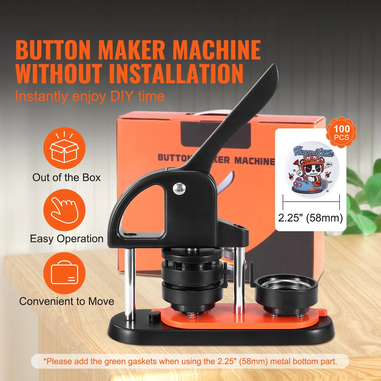 Button Maker Machine
