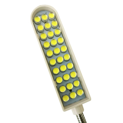 30LED Sewing Machine Light Lamp Magnetic Fixed Base Flexible Bendable Tube Goose Neck Design for Housework Duties Chores