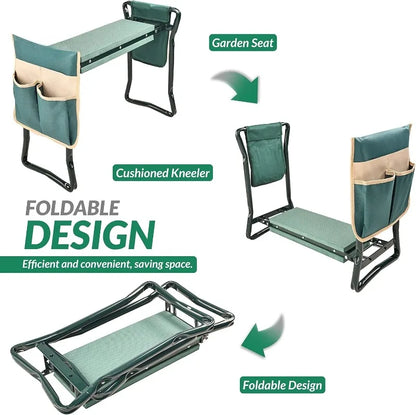 Portable Garden Kneeler and Seat