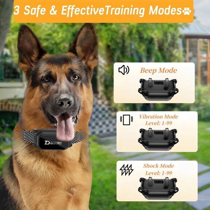 Electric Shock Collar For Training And Bark Control
