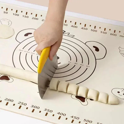 Non-Stick,  Silicone  Dough Mat
