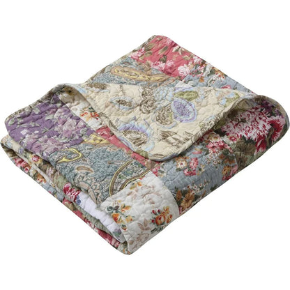 Quilted Patchwork Throw