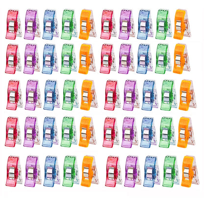 50 Piece Sewing  And Craft Clips