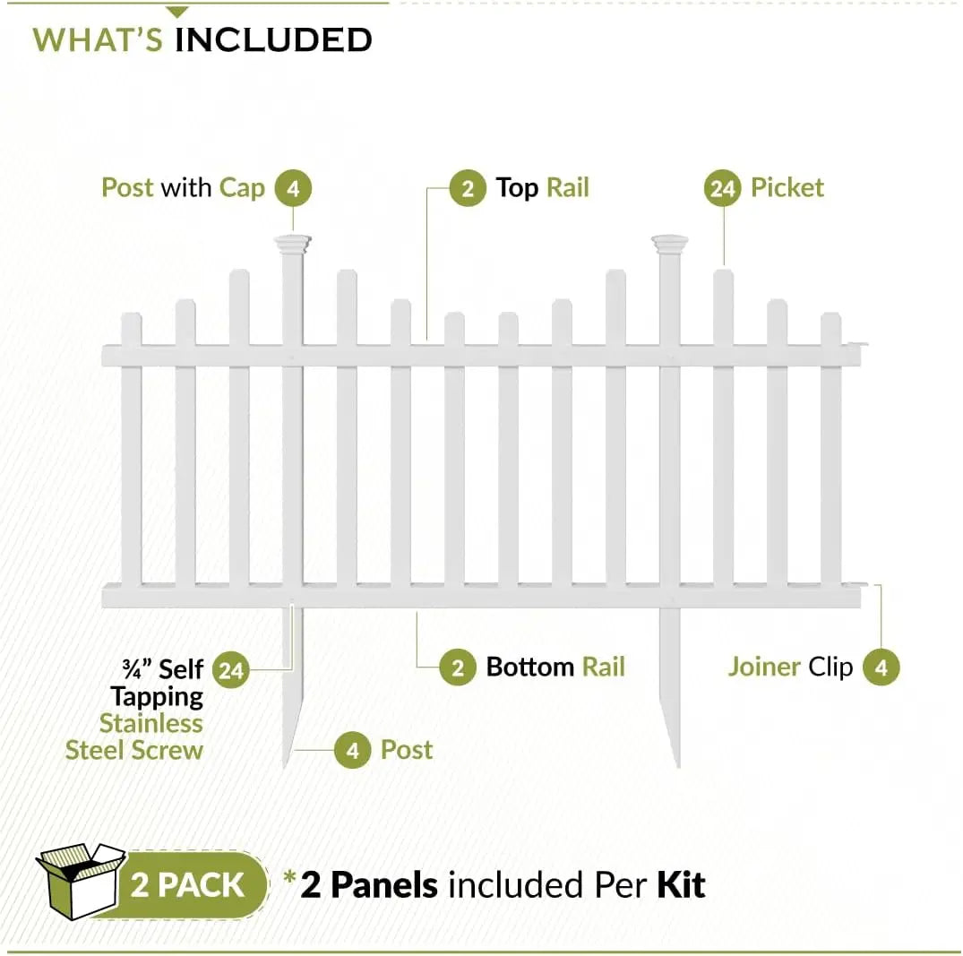 No Dig Fence Panel Kit