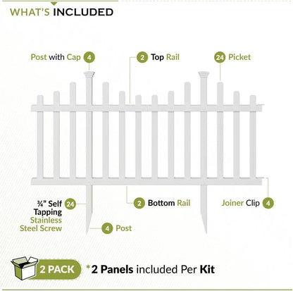 No Dig Fence Panel Kit