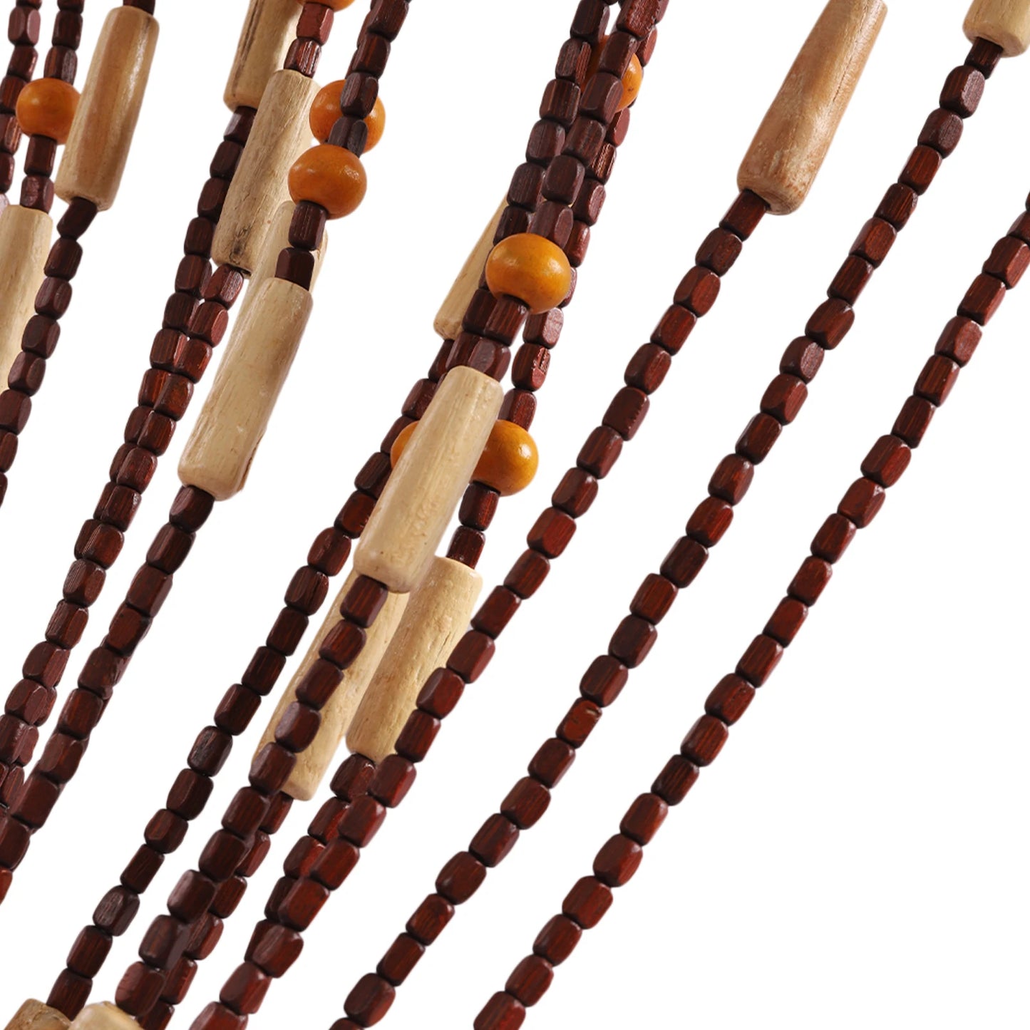 Wooden Bead String Curtain