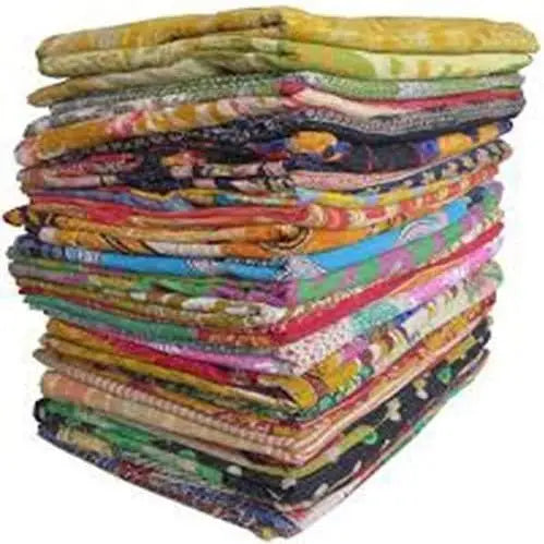 Vintage Indian Kantha Style Quilts