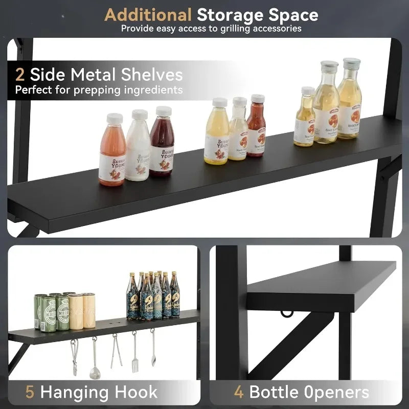 Gazebo with Galvanized Steel Roof