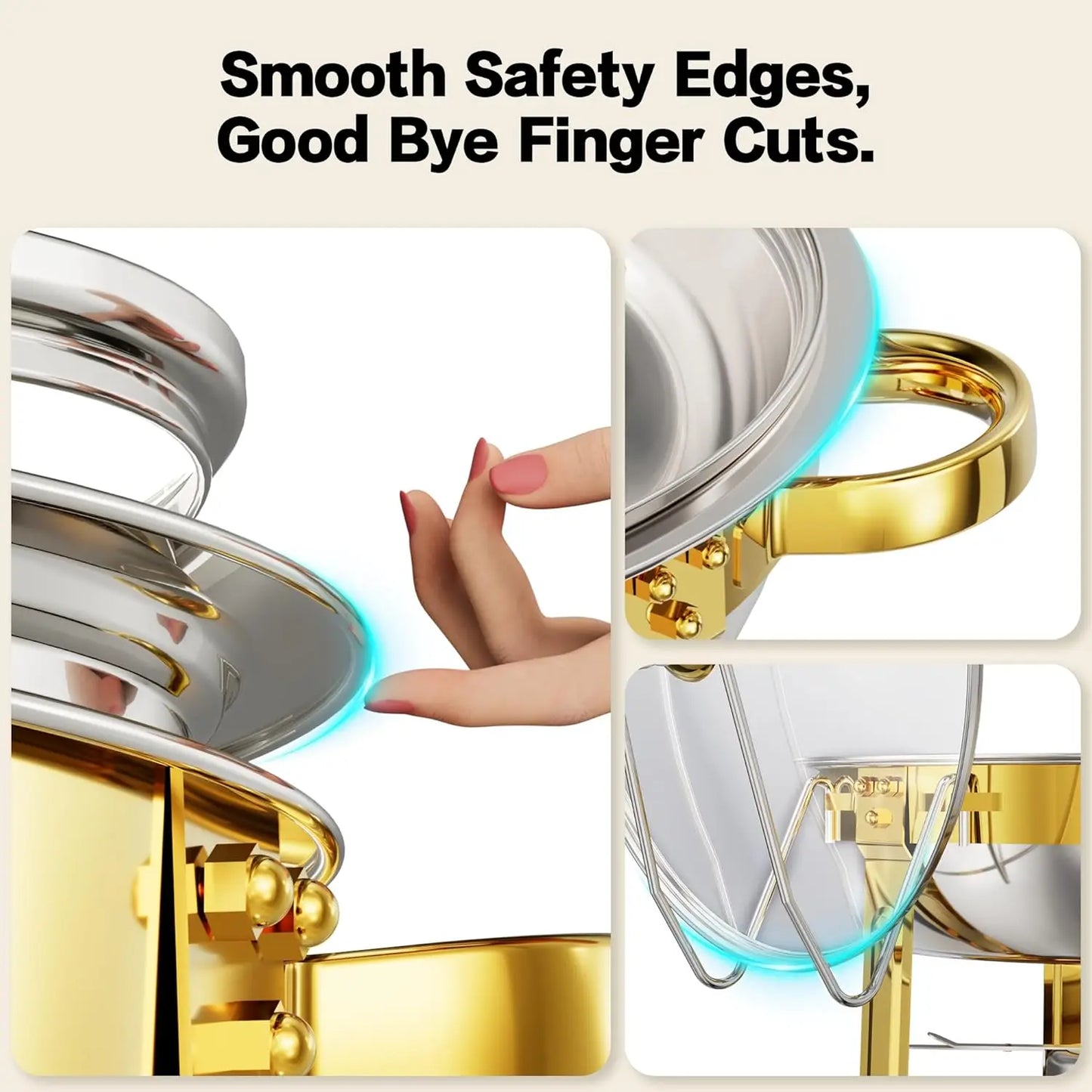 4 Pack Chafing Dish Set