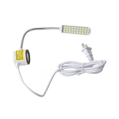 30LED Sewing Machine Light Lamp Magnetic Fixed Base Flexible Bendable Tube Goose Neck Design for Housework Duties Chores