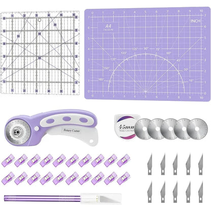 Quilting Kit With Rotary Cutter