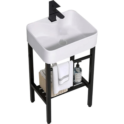 Free Standing Ceramic Wash Basin