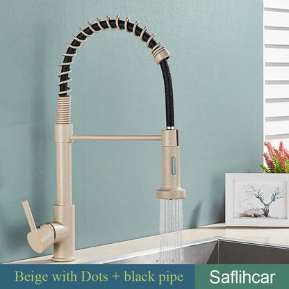 Pull Down Kitchen Sink Faucet