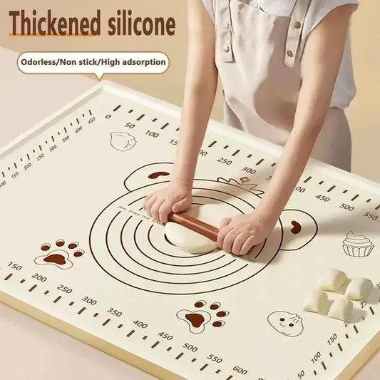 Non-Stick,  Silicone  Dough Mat