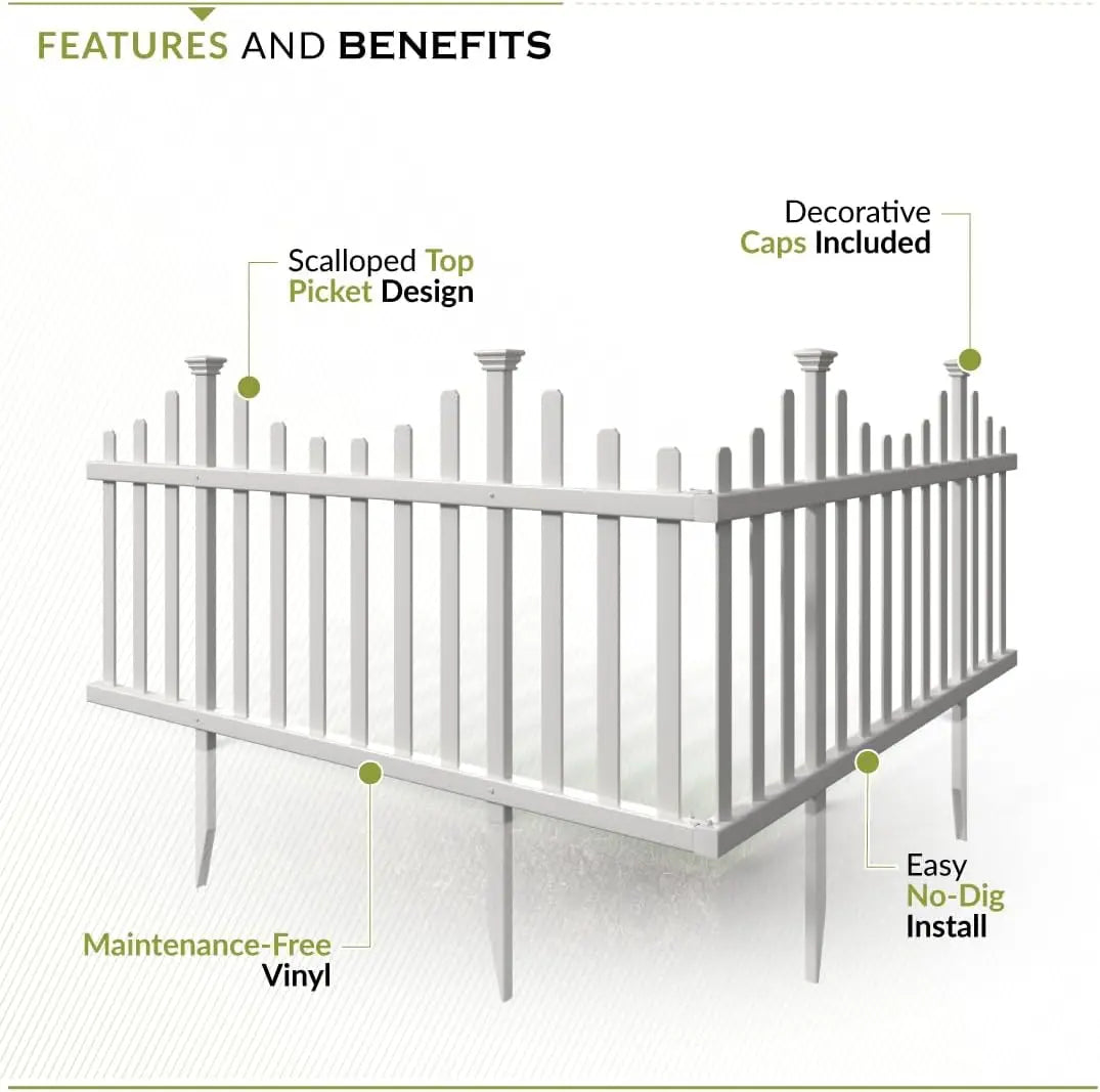 No Dig Fence Panel Kit