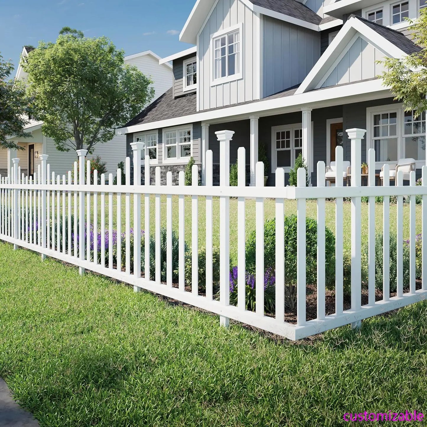 No Dig Fence Panel Kit