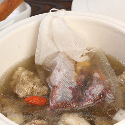 100 Pieces Fabric Tea Infuser Bags