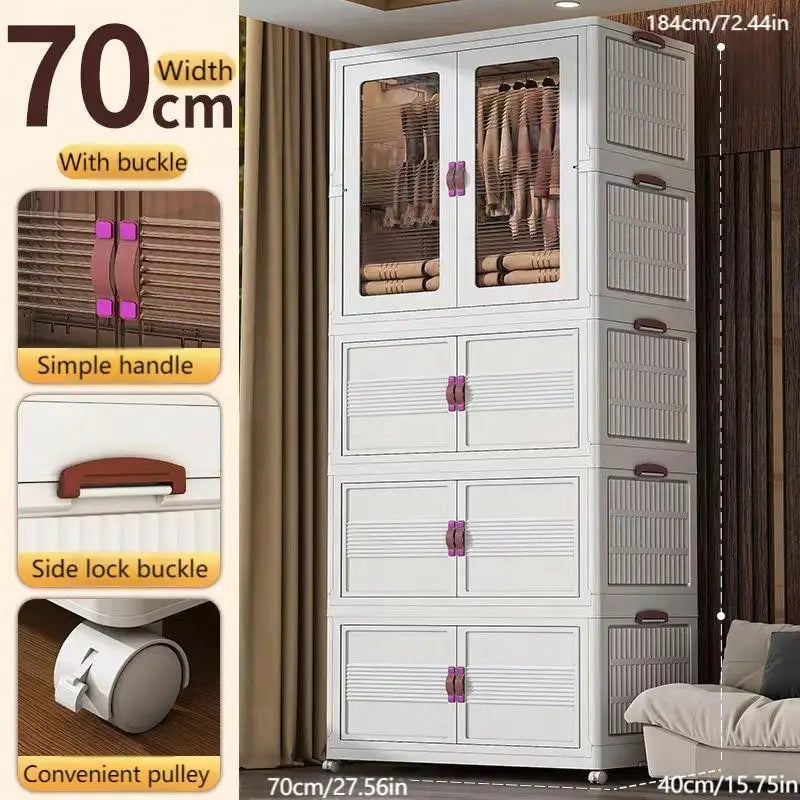 Easy to Install Wardrobe Hanging Locker