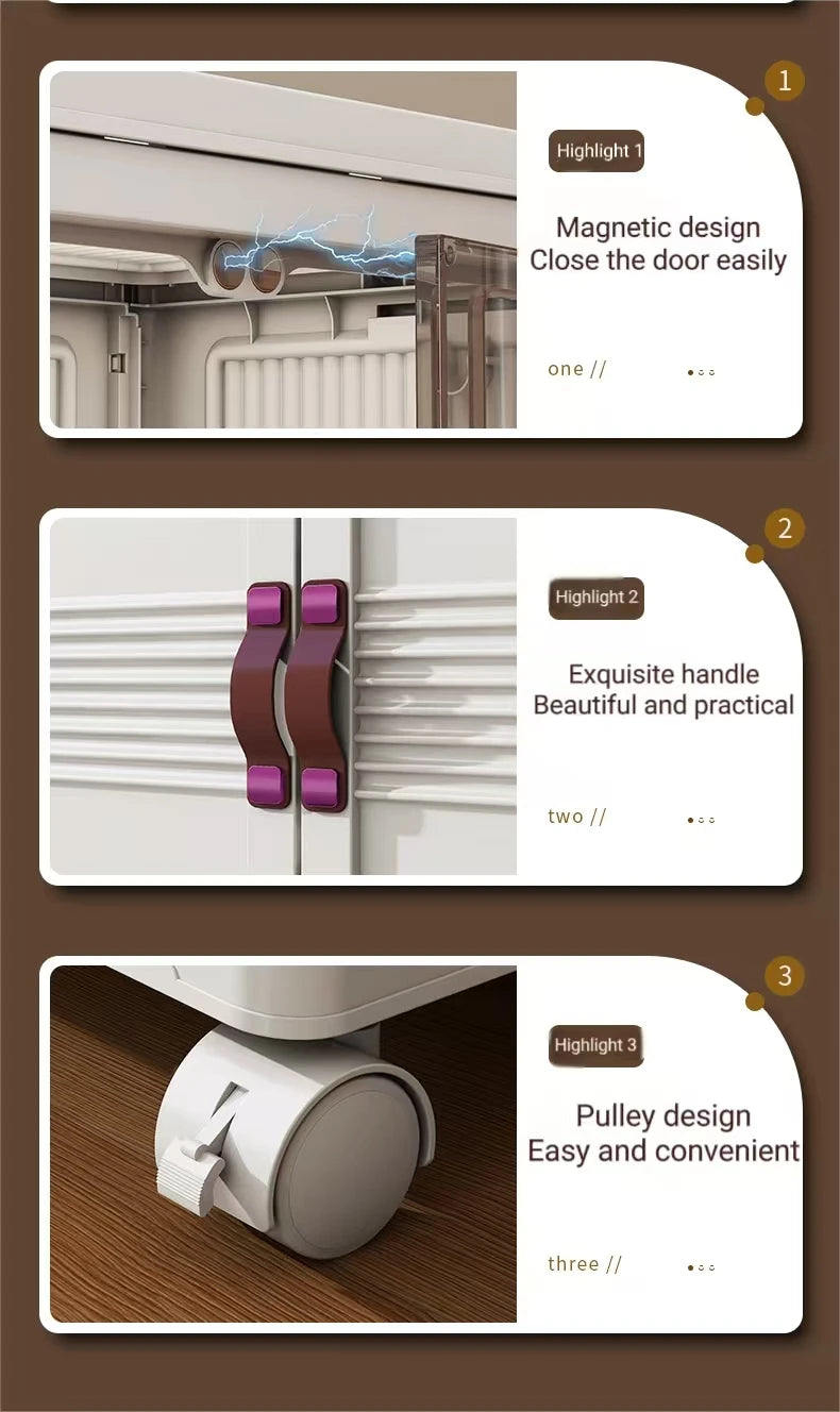 Easy to Install Wardrobe Hanging Locker