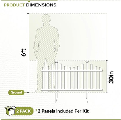 No Dig Fence Panel Kit