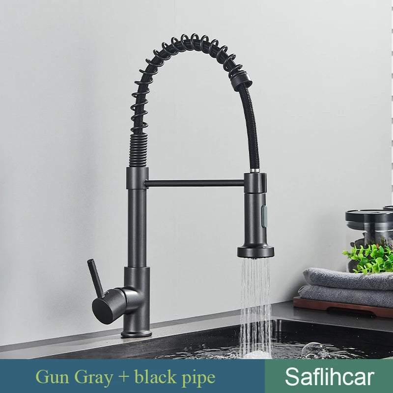 Pull Down Kitchen Sink Faucet