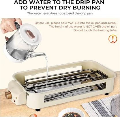 Smoke-free Indoor Barbecue Grill