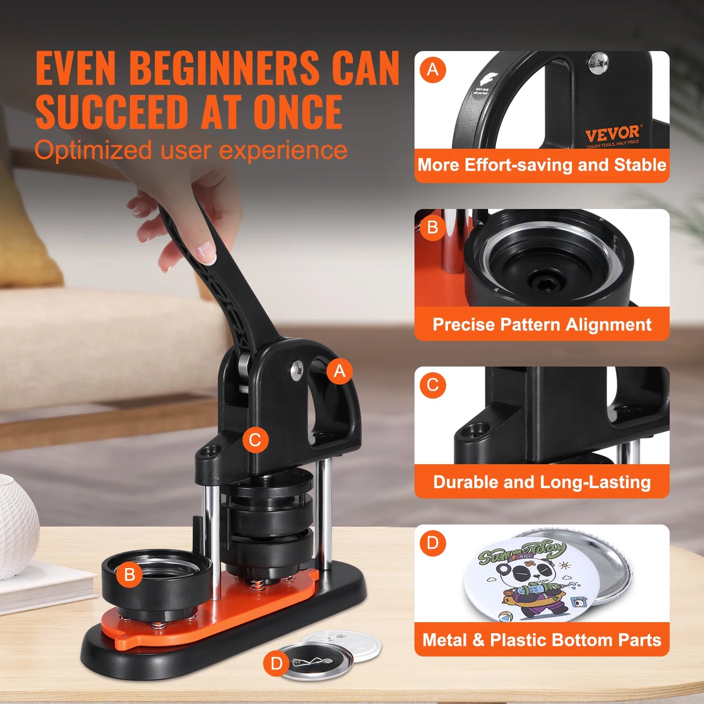 Button Maker Machine