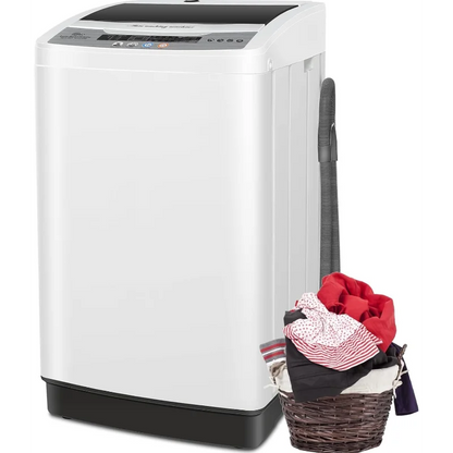 20Lb Portable Washing Machine with Drain Pump,  10 Programs