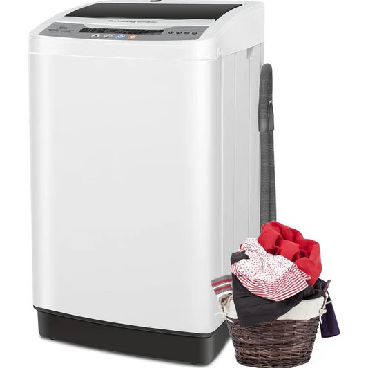 20Lb Portable Washing Machine with Drain Pump,  10 Programs