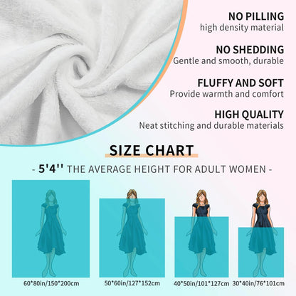 Vintage Look Fleece Blanket