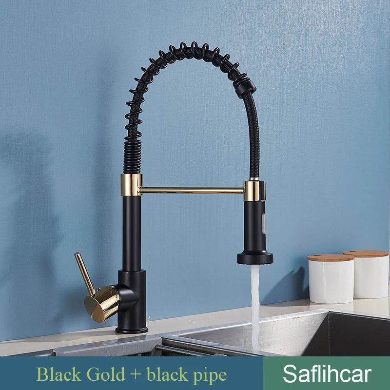 Pull Down Kitchen Sink Faucet