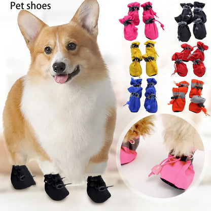 Soft-Soled, Breathable Dog Or Cat Shoes