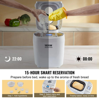 Bread Maker With  3 Loaf Sizes