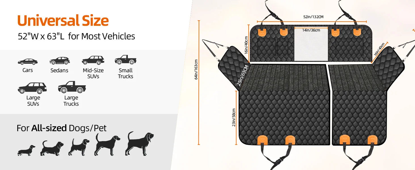 Waterproof Seat Protector For Pets