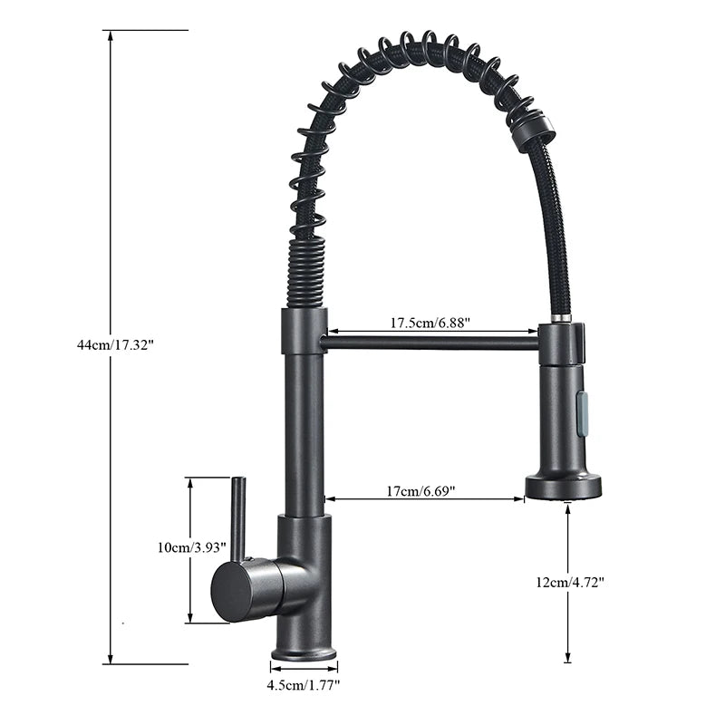 Pull Down Kitchen Sink Faucet