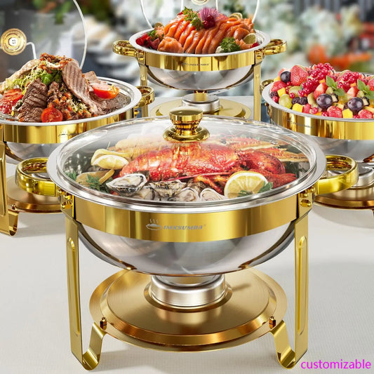 4 Pack Chafing Dish Set