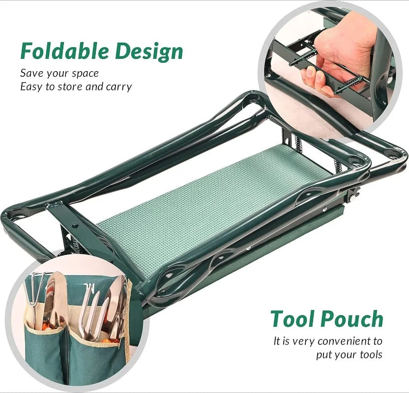 Portable Garden Kneeler and Seat