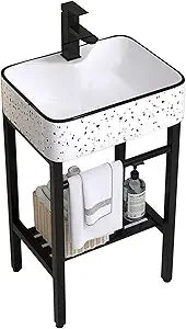 Free Standing Ceramic Wash Basin