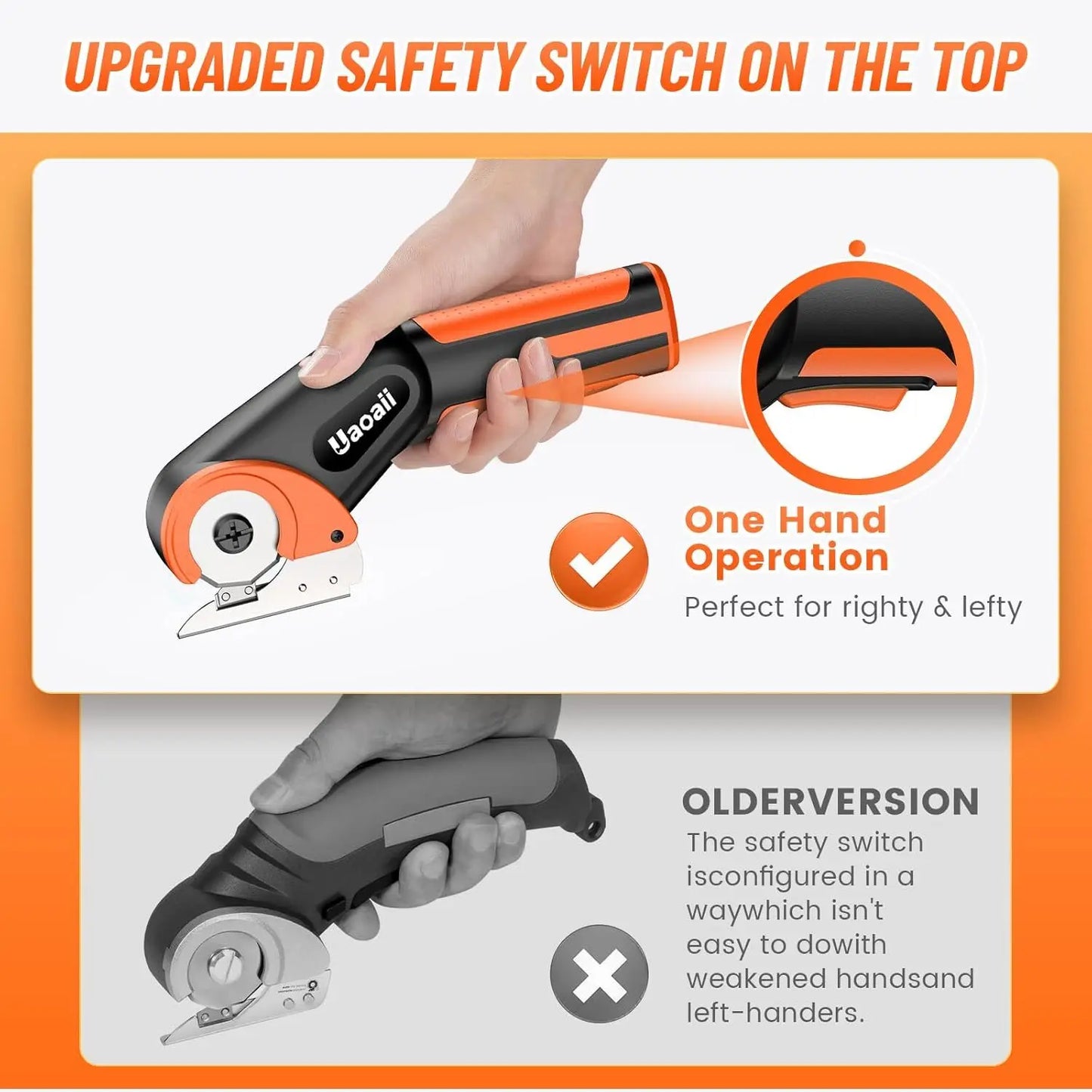 Electric Rotary Cutter/Scissors