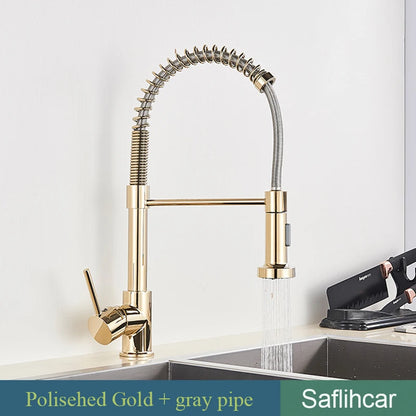 Pull Down Kitchen Sink Faucet