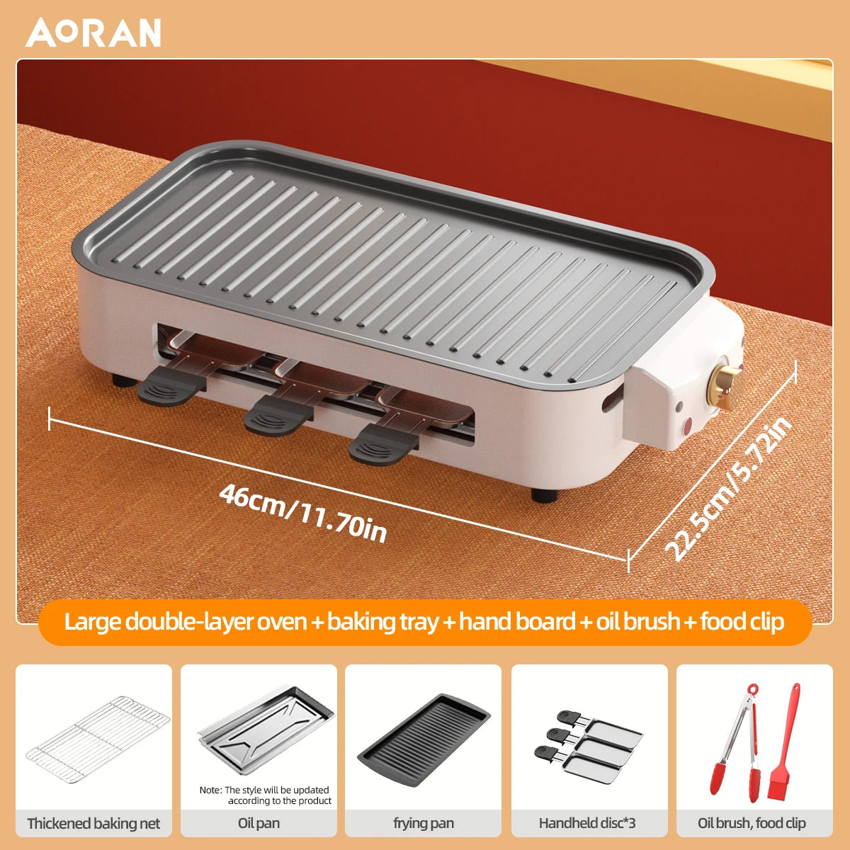 Smoke-free Indoor Barbecue Grill